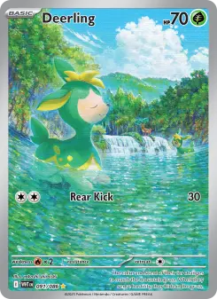 Pokémon-Karte Deerling 091/086