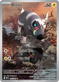 Pokémon-Karte Blitzle 114/086