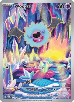 Pokémon-Karte Woobat 119/086