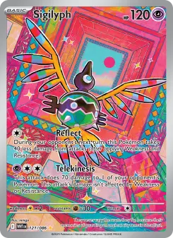 Pokémon-Karte Sigilyph 121/086