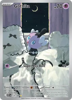 Pokémon-Karte Gothita 124/086