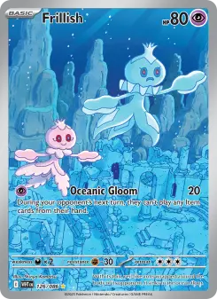 Pokémon-Karte Frillish 126/086