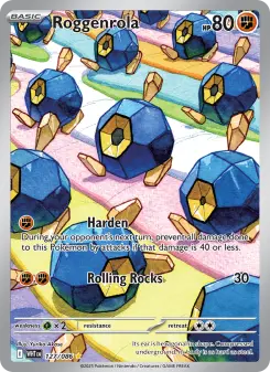 Pokémon-Karte Roggenrola 127/086