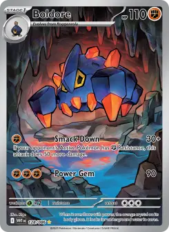 Pokémon-Karte Boldore 128/086
