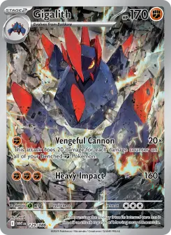 Pokémon-Karte Gigalith 129/086
