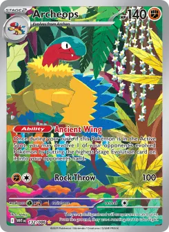 Pokémon-Karte Archeops 132/086