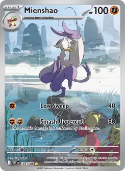 Pokémon-Karte Mienshao 134/086