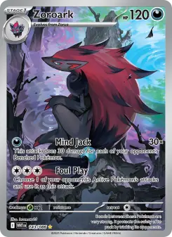 Pokémon-Karte Zoroark 143/086