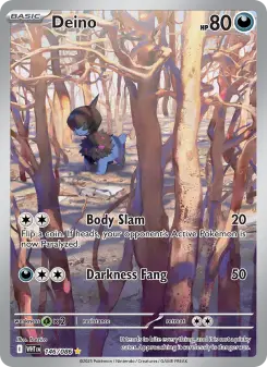Pokémon-Karte Deino 146/086