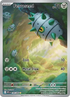 Pokémon-Karte Ferroseed 148/086