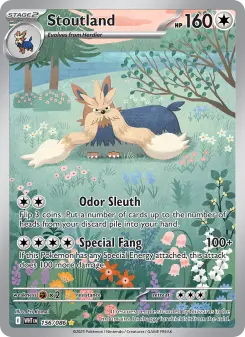 Pokémon-Karte Stoutland 156/086