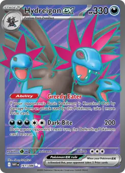Pokémon-Karte Hydreigon ex 161/086