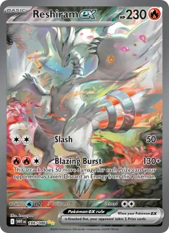 Pokémon-Karte Reshiram ex 166/086