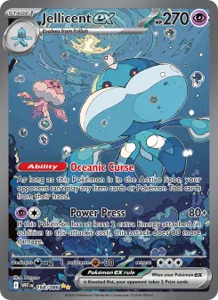 Pokémon-Karte Jellicent ex 168/086