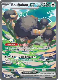 Pokémon-Karte Bouffalant ex 170/086