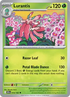 Pokémon-Karte Lurantis 014/182