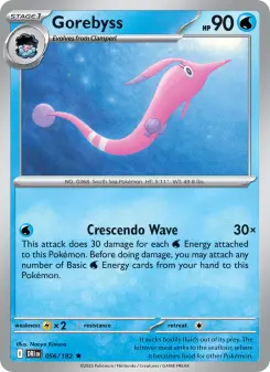 Pokémon-Karte Gorebyss 056/182