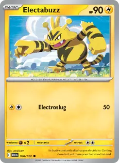 Pokémon-Karte Electabuzz 068/182