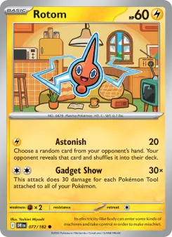 Pokémon-Karte Rotom 077/182