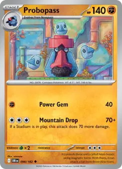 Pokémon-Karte Probopass 098/182