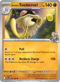 Pokémon-Karte Arven's Toedscruel 110/182