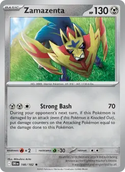 Pokémon-Karte Zamazenta 146/182