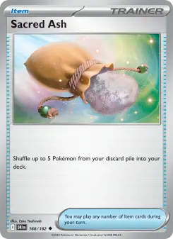 Pokémon-Karte Sacred Ash 168/182