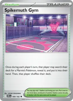 Pokémon-Karte Spikemuth Gym 169/182