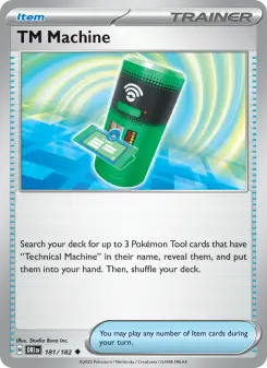 Pokémon-Karte TM Machine 181/182
