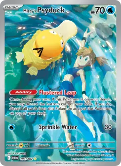 Pokémon-Karte Misty's Psyduck 193/182