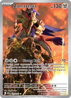 Pokémon-Karte Zamazenta 201/182