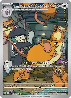 Pokémon-Karte Team Rocket's Raticate 202/182