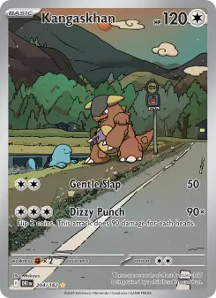 Pokémon-Karte Kangaskhan 204/182
