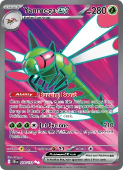 Pokémon-Karte Yanmega ex 206/182