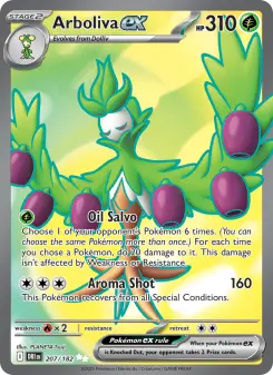 Pokémon-Karte Arboliva ex 207/182