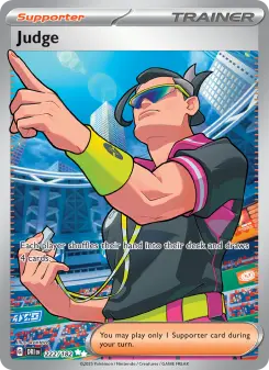 Pokémon-Karte Judge 222/182