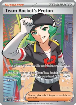 Pokémon-Karte Team Rocket's Proton 227/182