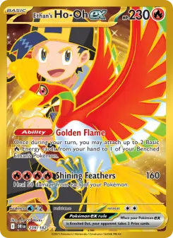 Pokémon-Karte Ethan's Ho-Oh ex 239/182