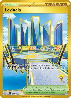 Pokémon-Karte Levincia 244/182