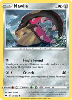 Pokémon-Karte Mawile 129/202