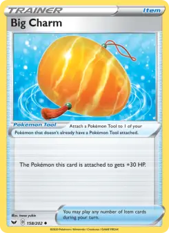 Pokémon-Karte Big Charm 158/202