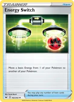 Pokémon-Karte Energy Switch 162/202