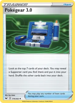 Pokémon-Karte Pokégear 3.0 174/202
