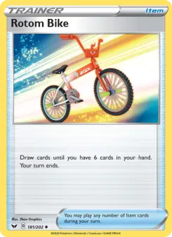 Pokémon-Karte Rotom Bike 181/202