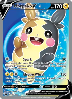Pokémon-Karte Morpeko V 190/202