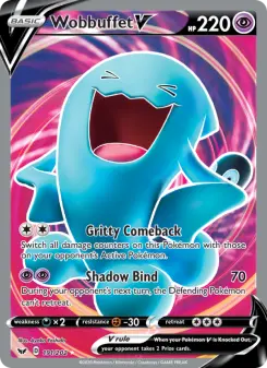 Pokémon-Karte Wobbuffet V 191/202