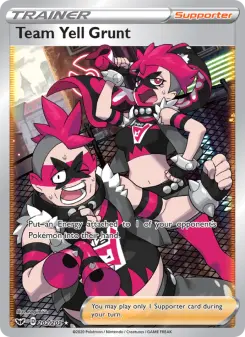 Pokémon-Karte Team Yell Grunt 202/202