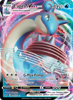 Pokémon-Karte Lapras VMAX 050/202