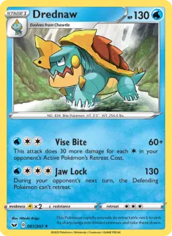 Pokémon-Karte Drednaw 061/202