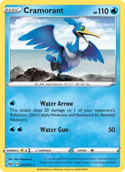 Pokémon-Karte Cramorant 062/202